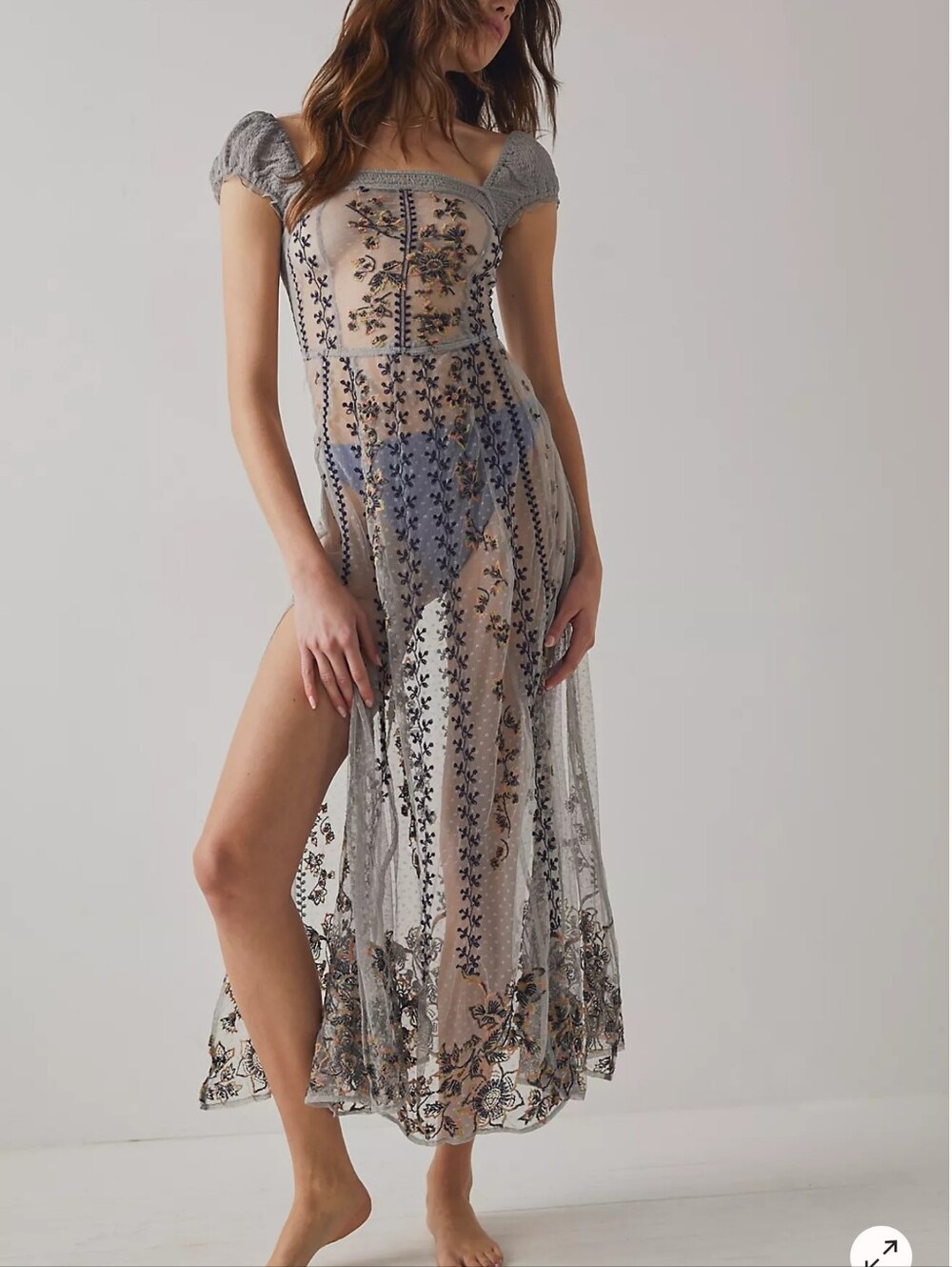 Free People Intimately Autumn In Paris Slip dress XL (Runs Small)
